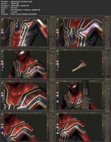 Gumroad - Spiderman Timelapse +  Photoshop File