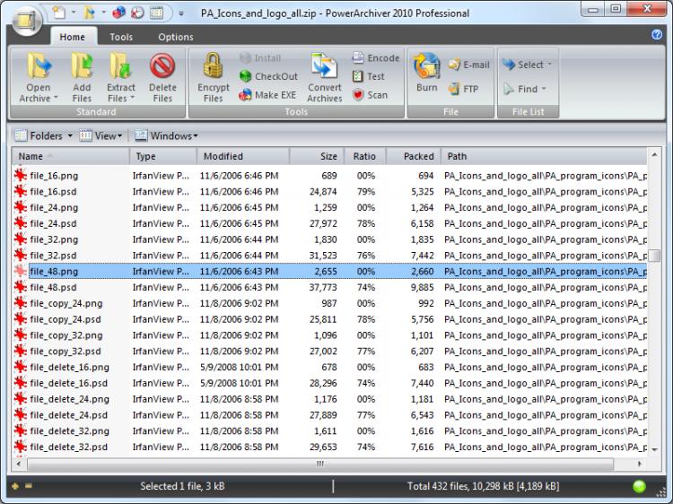 PowerArchiver Professional<span style=color:#777> 2010</span> v11.50.61 + Plug-ins & Skins [1337x] [Ahmed] [Serial]