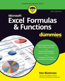 Microsoft Excel Formulas & Functions For Dummies, 5th Edition