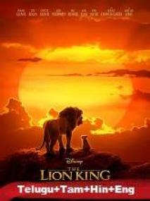THE LION KING <span style=color:#777>(2019)</span> BR-Rip - x264 - Original [Telugu +] - 250MB