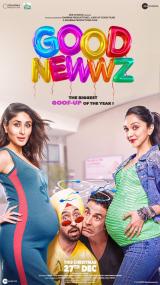 Good Newwz <span style=color:#777>(2019)</span> Hindi 720p HD CAM x264 - 1.2GB - TAMILROCKERS