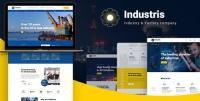 ThemeForest - Industris v1.0.3.1 - Factory & Business WordPress Theme - 24875128