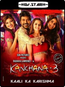 Kanchana 3 <span style=color:#777>(2019)</span> 720p UNCUT HDRip x264 Eng Subs [Dual Audio] [Hindi DD 2 0 - Tamil 2 0] <span style=color:#fc9c6d>-=!Dr STAR!</span>