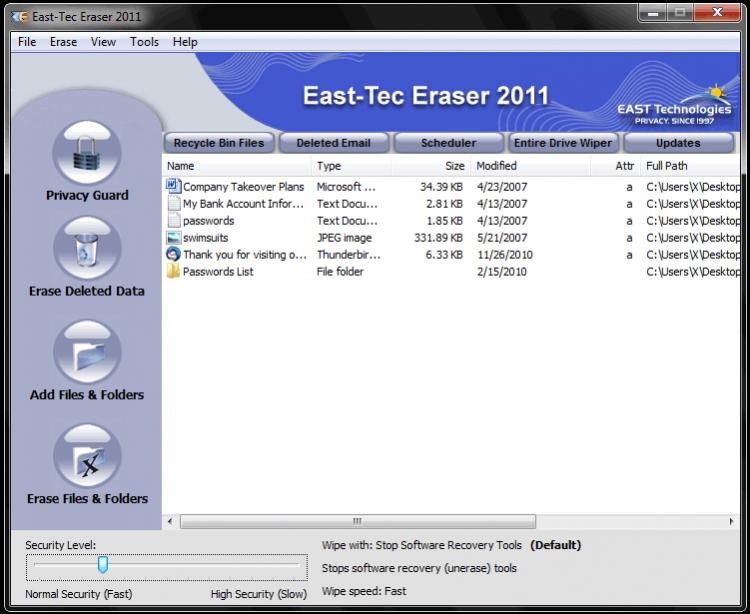 East-Tec Eraser<span style=color:#777> 2010</span> v9.7.1