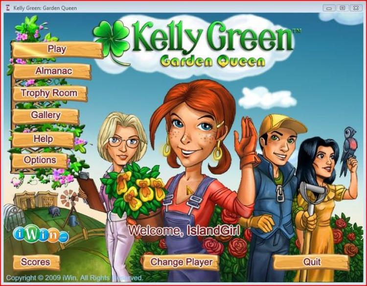 Kelly Green - Garden Queen Time Management-Dash Games ~ IslandGirl