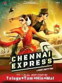 Chennai Express <span style=color:#777>(2013)</span> 720p BluRay - [Telugu + Tamil + + Mal] - 1.4GB