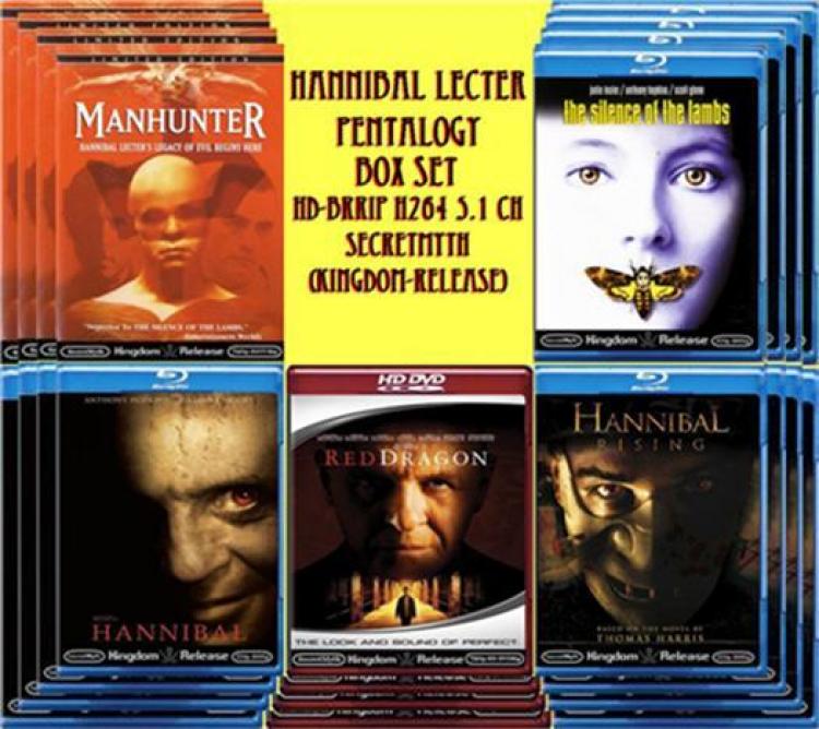 Hannibal Lecter Pentalogy Box Set HD-BRRip H264 5 1 ch-SecretMyth (Kingdom-Release)