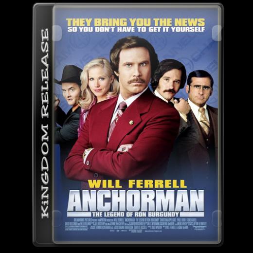 Anchorman The Legend Of Ron Burgundy<span style=color:#777> 2004</span> BRRip 720p x264 AAC - AcBc (Kingdom Release)