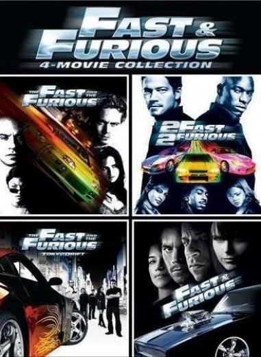 The Fast and The Furious Quadrology FASM X264 720p
