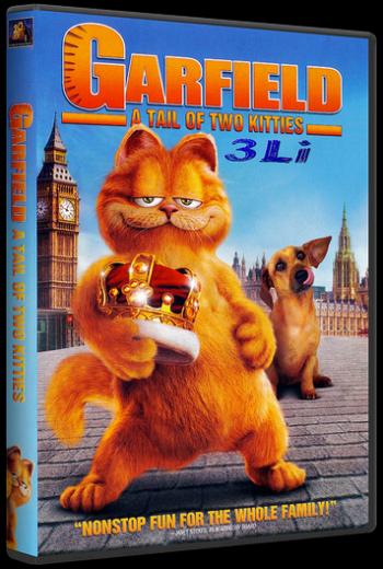 Garfield A Tail Of Two Kitties<span style=color:#777> 2006</span> BRRip 720p H264-3Li