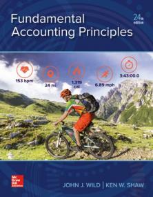 Fundamental Accounting Principles (24th Ed)