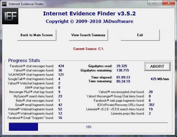 JADsoftware Internet Evidence Finder 3.5.1 Incl Crack [vokeon]