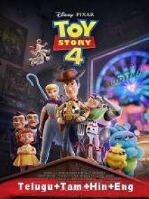 Toy Story 4 <span style=color:#777>(2019)</span> BR-Rip - Org Auds [Telugu + Tamil] - 400MB