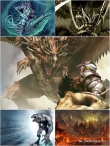 30 Mythical Creatures from Ancient World Darkside Wallpapers