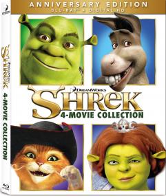 Shrek 4-Movie Collection (2001-2011) Anniversary Edition ~ TombDoc