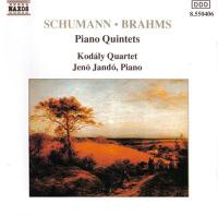 Schumann & Brahms - Piano Quintets - Kodály Quartet, Jenő Jandó - Naxos