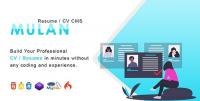 CodeCanyon - Mulan v1.2 - Resume - CV CMS - 23542387