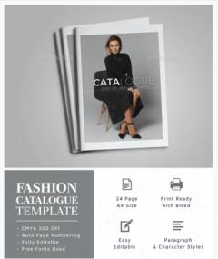 Graphicriver - Fashion Catalogue Template 24401667