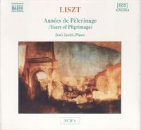 Franz Liszt - Années De Pèlerinage (Years Of Pilgrimage) - Vol  1, 2 & 3 - Jenö Jandó - 3CDs
