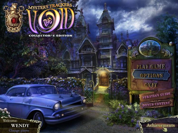 BigFish - Mystery Trackers The Void CE - New HOG Puzzle - Wendy99