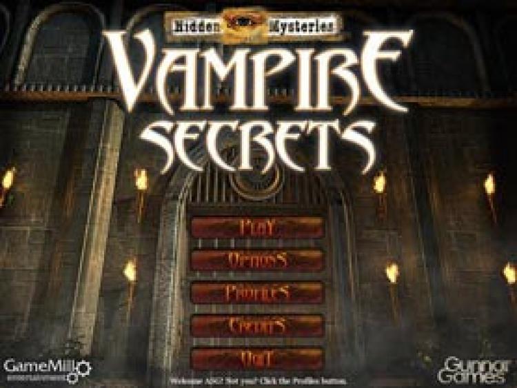Hidden Mysteries-Vampire Secrets