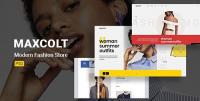 Maxcolt - Modern Fashion Store PSD Template 23706788