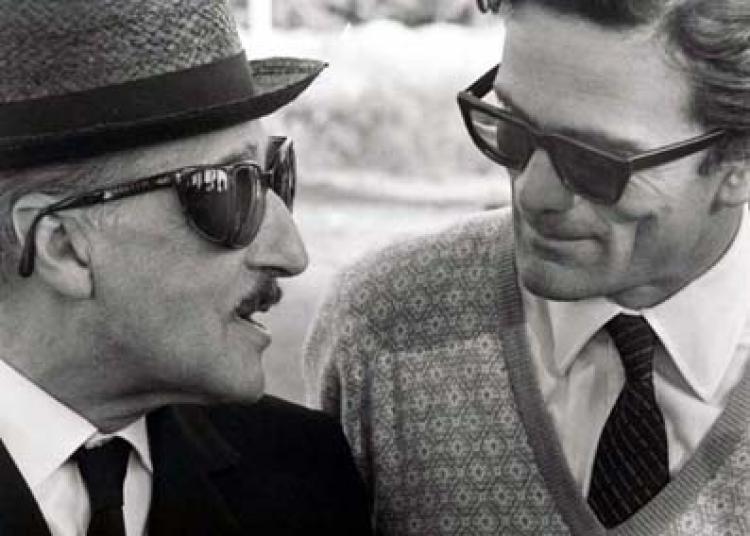 Incontro Di Toto Con Pier Paolo Pasolini<span style=color:#777> 1966</span>