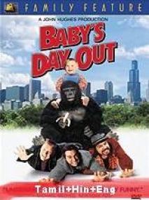 Baby's Day Out <span style=color:#777>(1994)</span> 720p HDRip - [Tamil + Hindi + Eng] 1GB