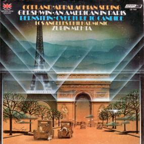 Copland, Appalachian Spring  Gershwin, An American In Paris  Bernstein, Overture To Candide - L A Philharmonic Orchestra, Mehta - Vinyl