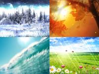 Four Seasons Screensaver - Animated Wallpaper