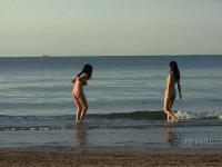 Konata And Lulu - A Day On The Beach HD 720p