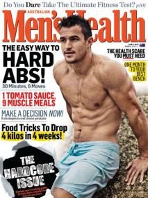 Men's Health - The Easy Way to Hard ABS (April<span style=color:#777> 2013</span>)