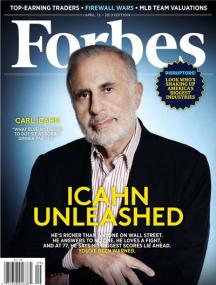 Forbes Magazine - Icahn Unleashed + Look Whos Shaking Up Americas BIggest Industries (15 April<span style=color:#777> 2013</span>)
