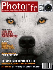 Photo Life Magazine - Thechnique Using Your Flash Studio-Style + Delving InTo Depth Of Field (April,May<span style=color:#777> 2013</span>)