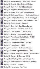 True HD Hindi Video Songs  Bluray 1080p x264 DTS-HDMA   Hon3y