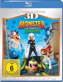 Monsters Vs Aliens 3D<span style=color:#777> 2009</span> 1080p BluRay Half-OU x264-HDMaNiAcS [Public3D]
