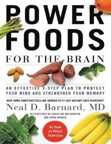 Power Foods for the Brain - An Effective 3-Step Plan to Protect Your Mind and Strengthen Your Memory by Neal D  Barnard (New York Tmes Best Selling Author)