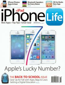 IPhone Life - iOS 7 Apple's Lucky Number Plus Best Apps, Top Tips and Great Gear For Your Apple Life (Vol 5 No 5<span style=color:#777> 2013</span>)