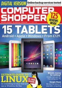 Computer Shopper - 15 Tablets From Euro 129 Android + Apple + Windows (October<span style=color:#777> 2013</span>)