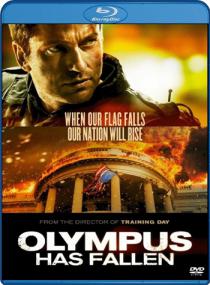 Olympus Has Fallen <span style=color:#777>(2013)</span> 1080p BluRay x264 Dual Audio [English 5 1 + Hindi 5 1]