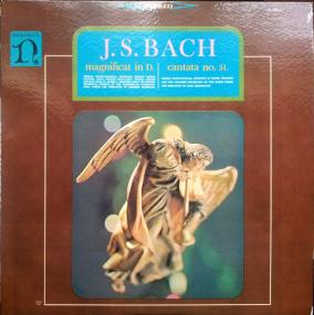 Bach - Magnificat In D, Cantate No  51 - Chamber Orchestra Of The Sarre, Karl Ristenpart, Teresa Stich-Randall & ors - Vinyl<span style=color:#777> 1964</span>