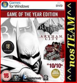 Batman Arkham City GOTY PC full game <span style=color:#fc9c6d>^^nosTEAM^^</span>