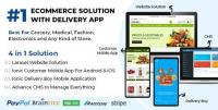 CodeCanyon - Best Ecommerce Solution with Delivery App For Grocery, Food, Pharmacy, Any Stores - Laravel + IONIC5 v1.0.6-26827707