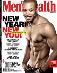 Men s Health South Africa - New year New you + 365 Days of hot Sex  (January<span style=color:#777> 2014</span>)