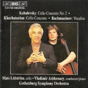 Kabalevsky, Khachaturian - Cello Concertos, Rachmaninov Vocalise - Mats Lidström, Vladimir Ashkenazy, Gothenburg Symphony