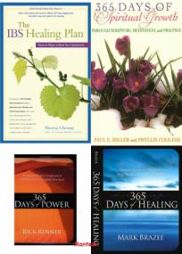The IBS Healing Plan - Natural Ways + 365 Days of Healing, Spiritual Growth,Power, Through Scripture, Meditation, and Practice <span style=color:#fc9c6d>- Mantesh</span>