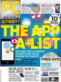 PC & Tech Authority Issue N 195 - The App A-List  We Find The Ultimate 61 Apps for your Phone or Tablet (February<span style=color:#777> 2014</span>) (HQ PDF)