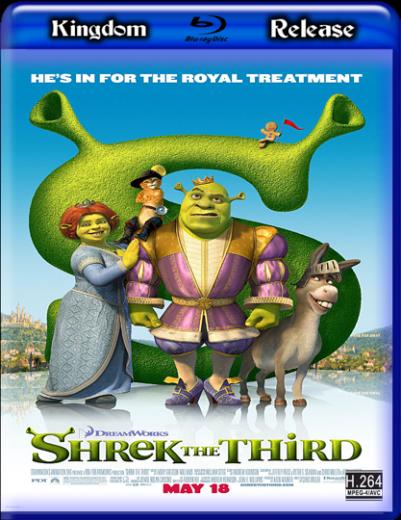Shrek The Third<span style=color:#777> 2007</span> BDRip 720p x264 AAC - honchorella (Kingdom Release)