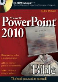 PowerPoint<span style=color:#777> 2010</span> Bible, 3rd Edition