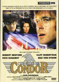 I Tre Giorni del Condor <span style=color:#777>(1975)</span> 720p